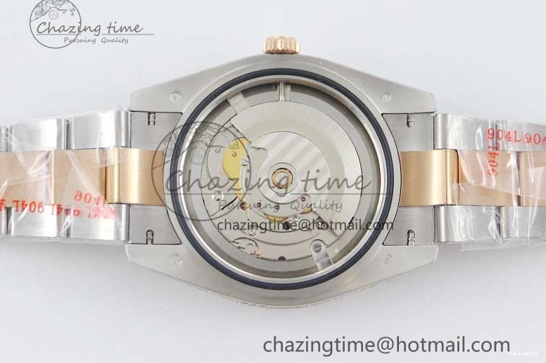 Markers Dial SS Edition A2824 Best Arabic Full on RG 41 Diamonds Bracelet TWF 1:1 Datejust 0313